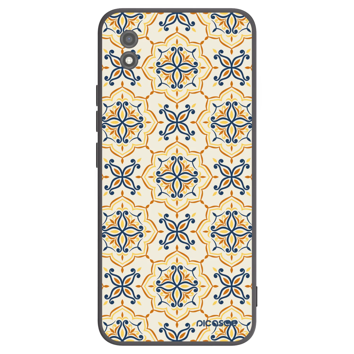 Picasee Realme C11 (2021) Hülle - Schwarzes Silikon - Majolica
