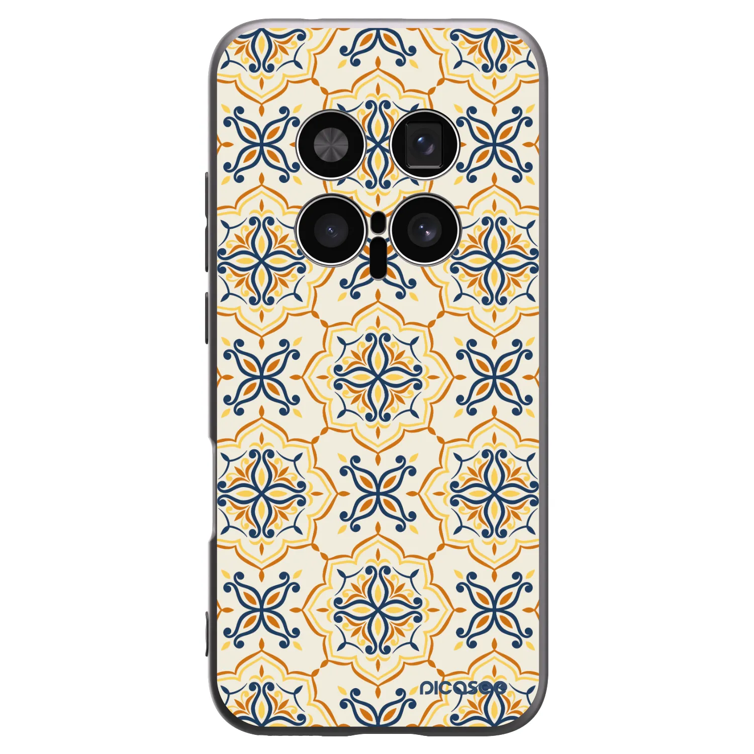 Picasee Honor Magic8 Pro 5G Hülle - Schwarzes Silikon - Majolica