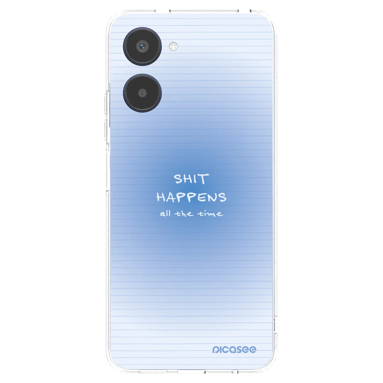 Picasee Realme 10 4G Hülle - Transparentes Silikon - Oops Memo