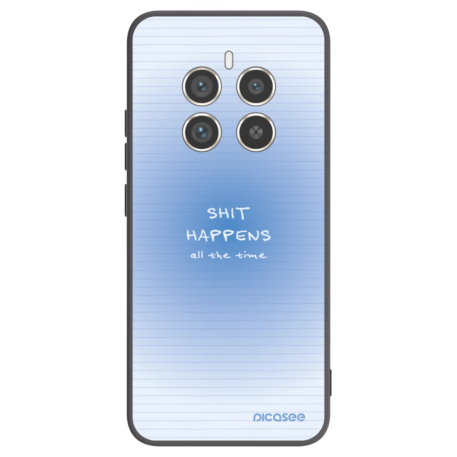 Picasee Realme 12 Pro 5G Hülle - Schwarzes Silikon - Oops Memo