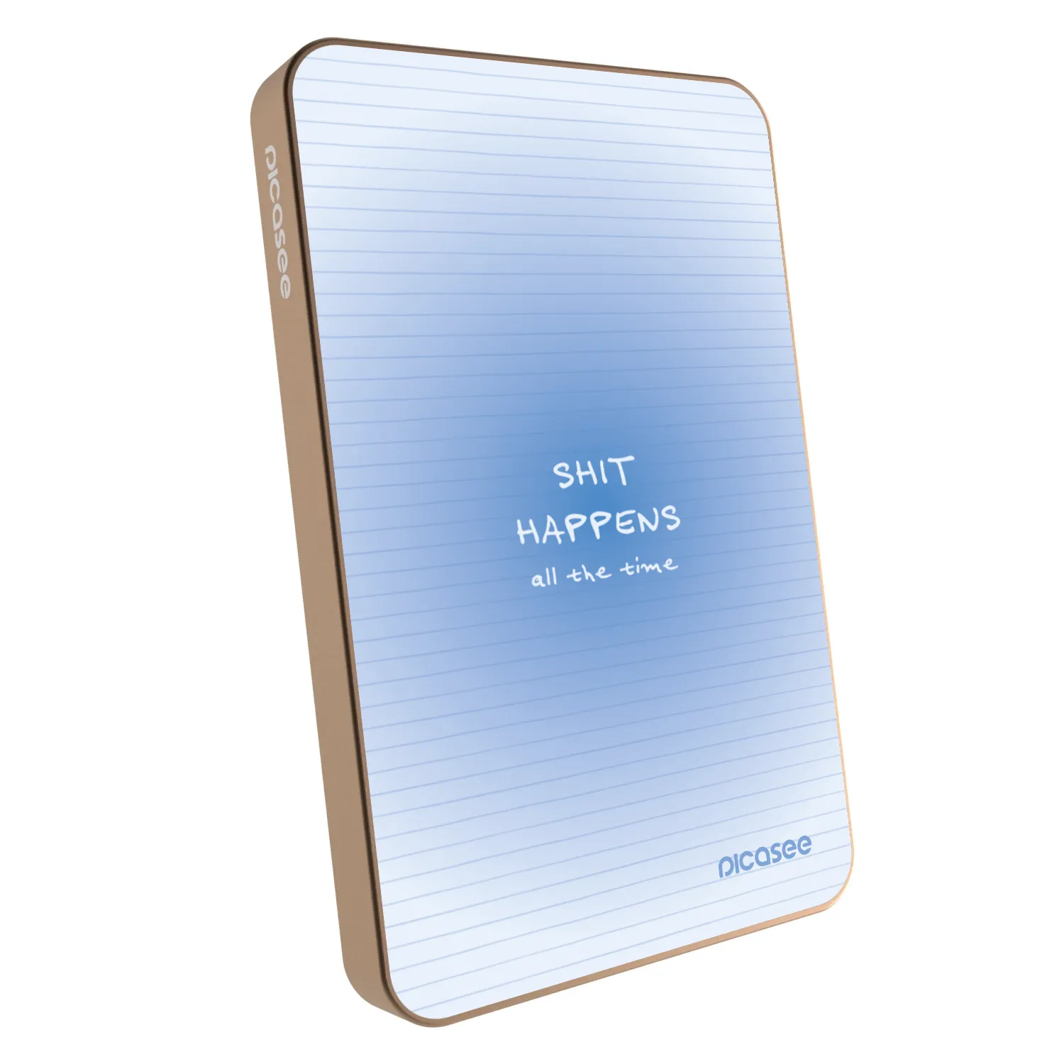 Picasee Powerbank mit MagSafe 5 000 mAh Golden - Oops Memo