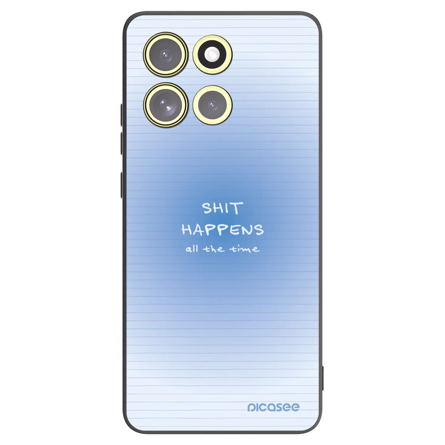 Picasee Motorola Moto G86 5G Hülle - Schwarzes Silikon - Oops Memo