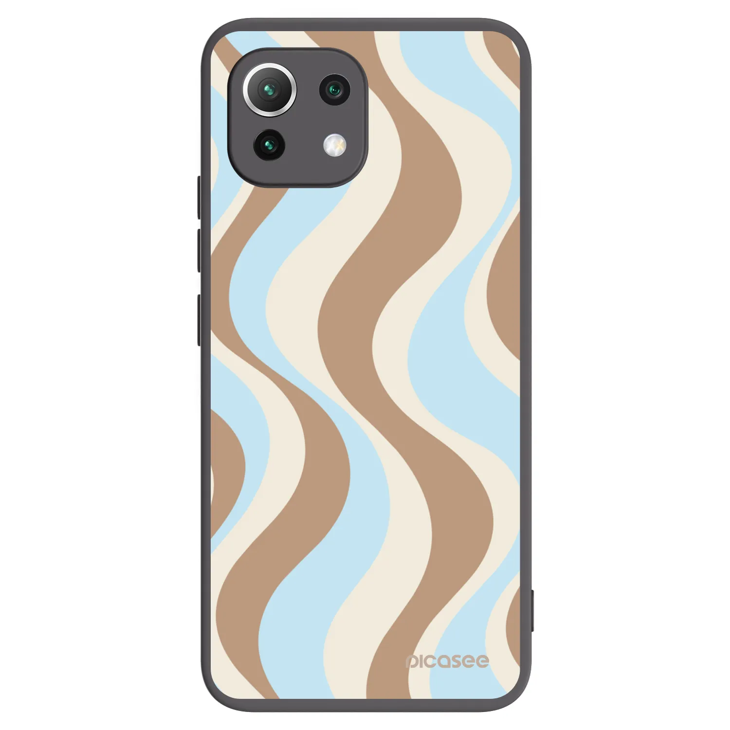 Picasee Xiaomi 11 Lite 5G NE Hülle - Schwarzes Silikon - Abanico Days