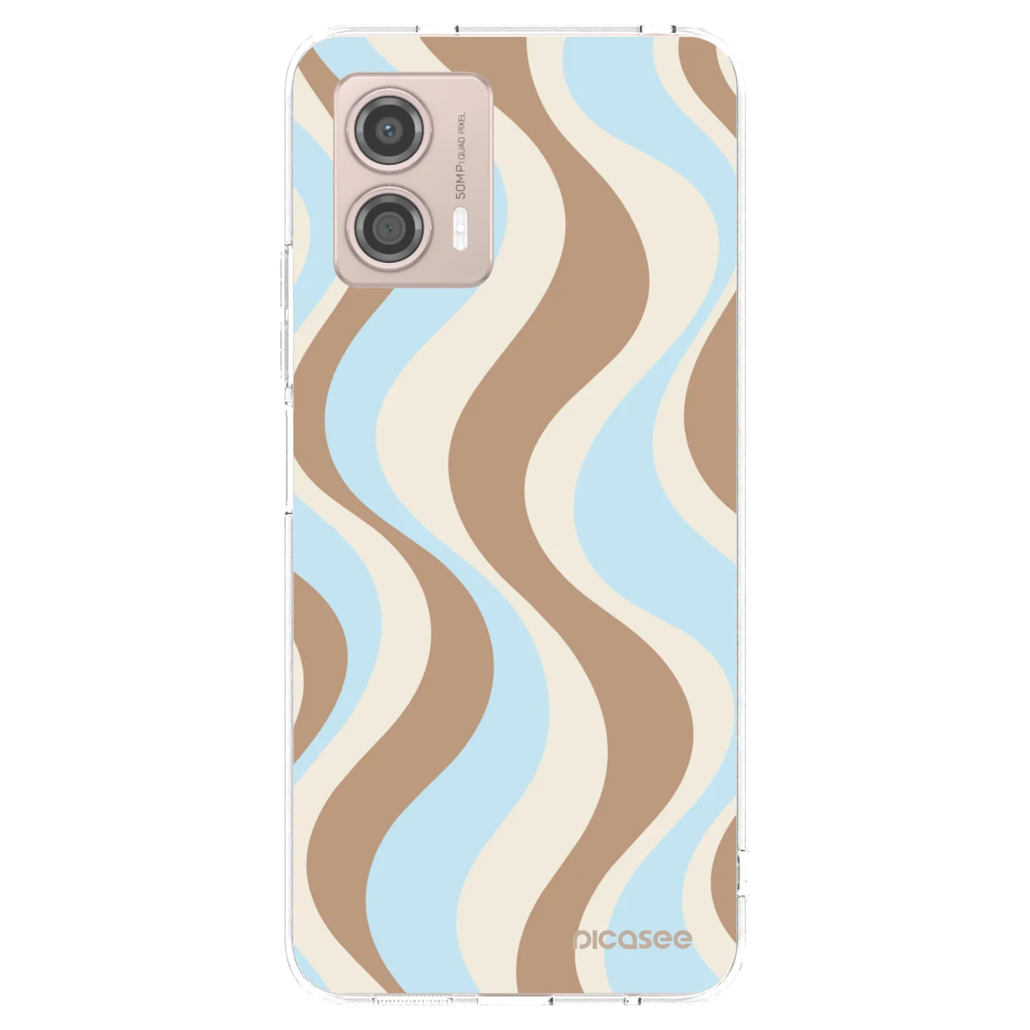 Picasee Motorola Moto G53 5G Hülle - Transparentes Silikon - Abanico Days