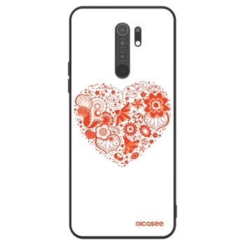 Hülle für Xiaomi Redmi 9 - Großes Herz