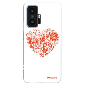 Picasee Xiaomi 11T Hülle - Transparentes Silikon - Großes Herz