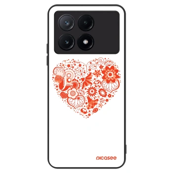 Hülle für Xiaomi Poco X6 Pro - Großes Herz
