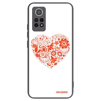 Picasee Xiaomi Redmi Note 12 Pro 4G Hülle - Schwarzes Silikon - Großes Herz