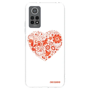 Picasee Xiaomi Redmi Note 12 Pro 4G Hülle - Transparentes Silikon - Großes Herz