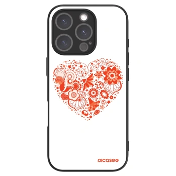 Hülle für Apple iPhone 16 Pro - Großes Herz