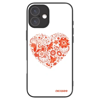 Picasee ULTIMATE CASE MagSafe für Apple iPhone 16 Plus - Großes Herz