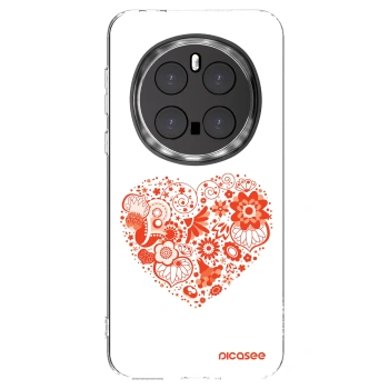 Picasee Honor Magic7 Pro 5G Hülle - Transparentes Silikon - Großes Herz