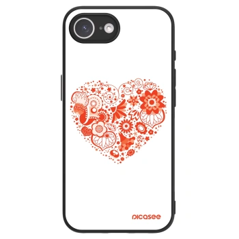 Picasee ULTIMATE CASE MagSafe für Apple iPhone 16e - Großes Herz