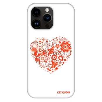 Hülle für Apple iPhone 13 Pro - Großes Herz