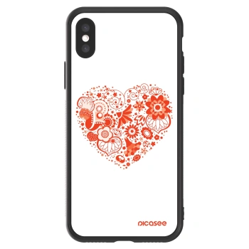 Picasee ULTIMATE CASE für Apple iPhone X/XS - Großes Herz