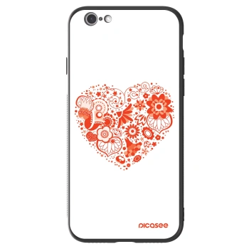 Hülle für Apple iPhone 6/6S - Großes Herz
