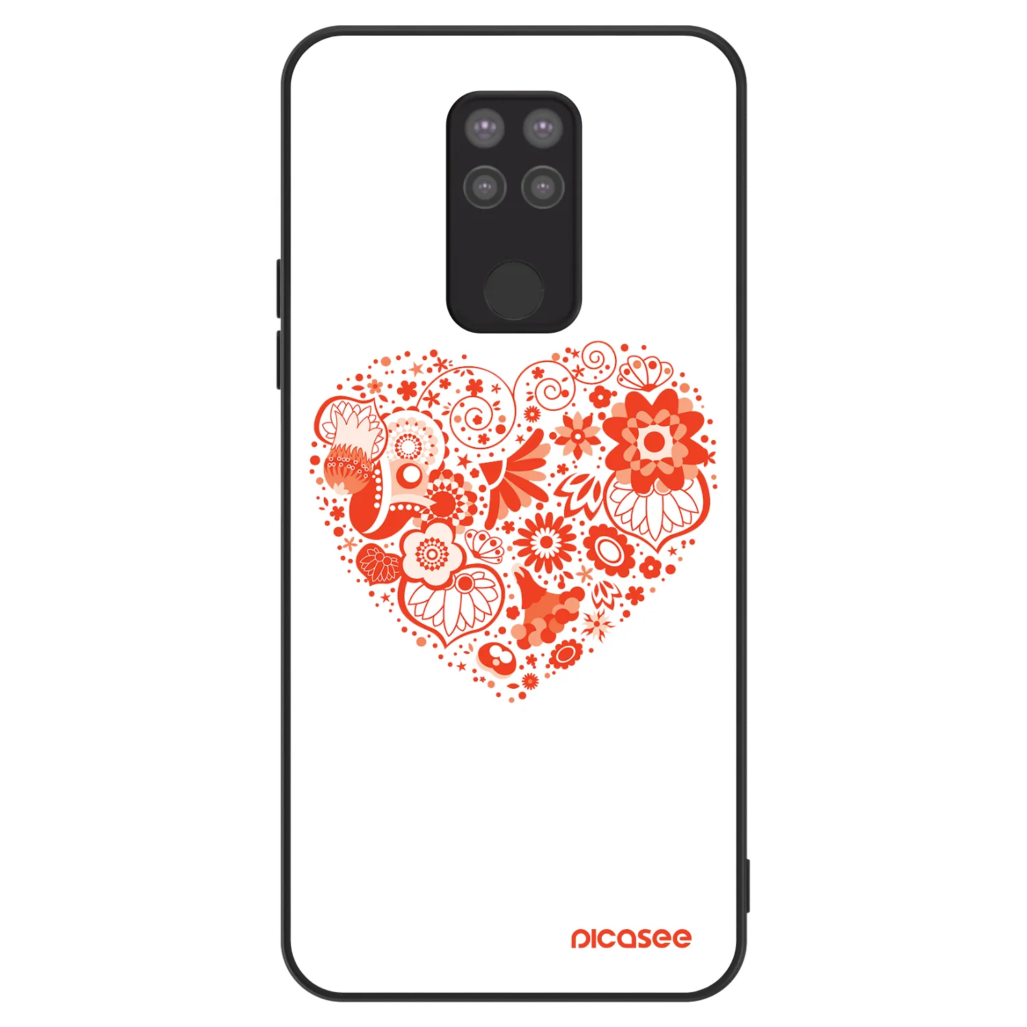 Picasee ULTIMATE CASE für Xiaomi Redmi Note 9 - Großes Herz