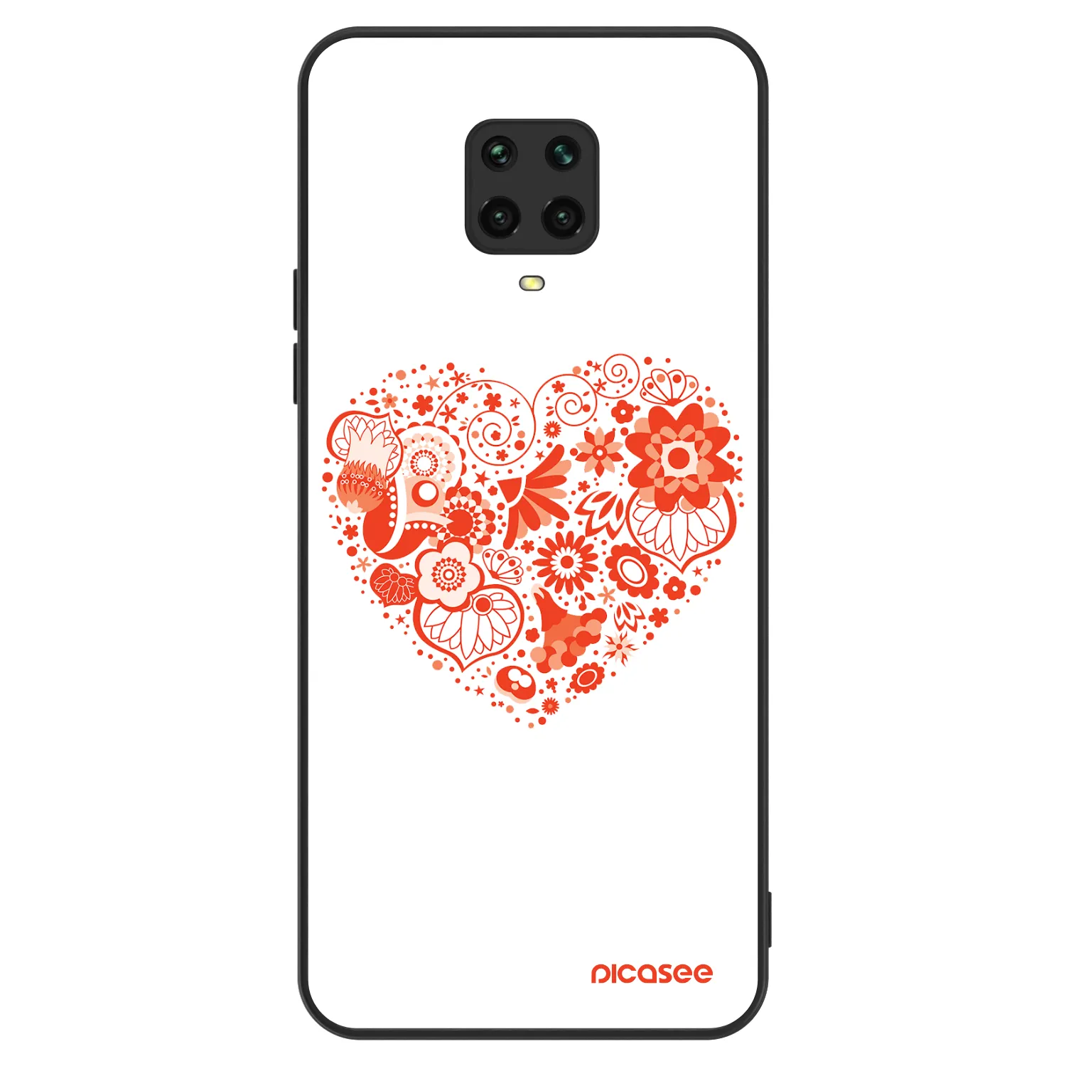 Picasee ULTIMATE CASE für Xiaomi Redmi Note 9 Pro - Großes Herz