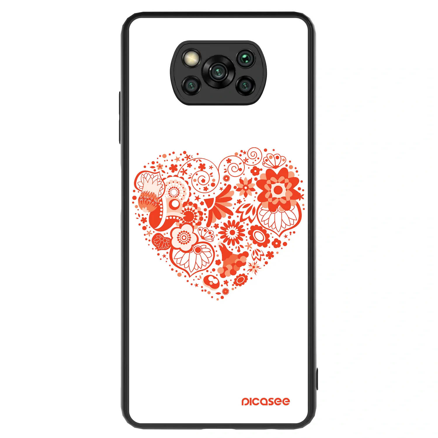 Picasee ULTIMATE CASE für Xiaomi Poco X3 - Großes Herz