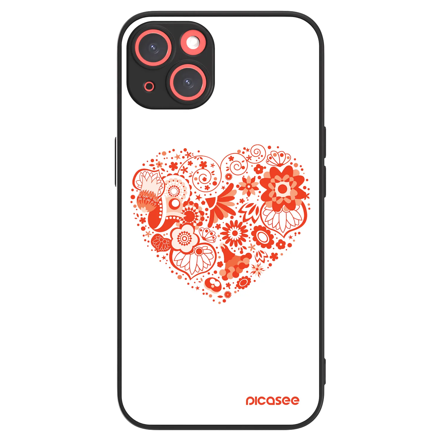 Picasee ULTIMATE CASE für Apple iPhone 13 - Großes Herz