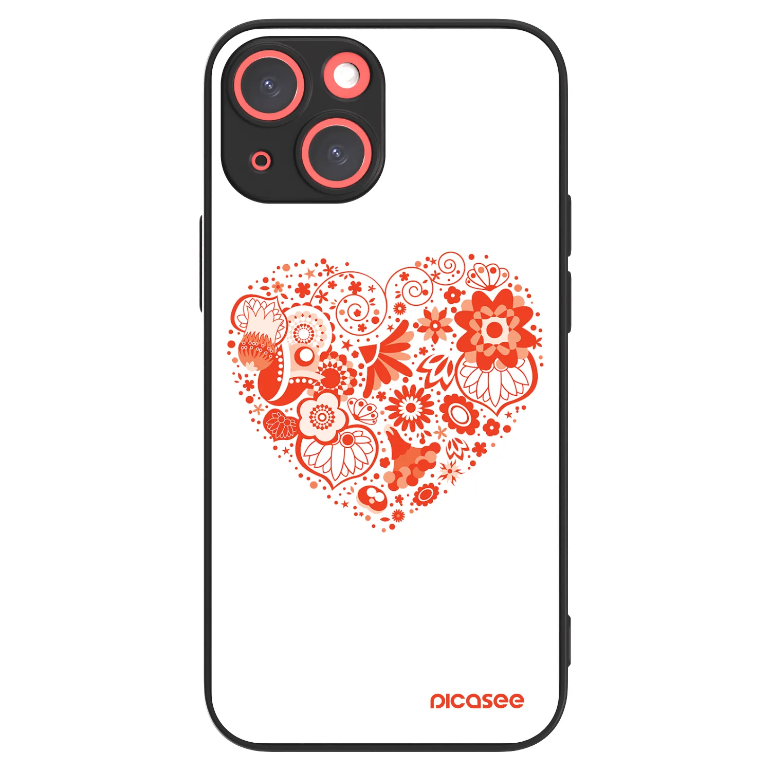 Picasee ULTIMATE CASE für Apple iPhone 13 mini - Großes Herz