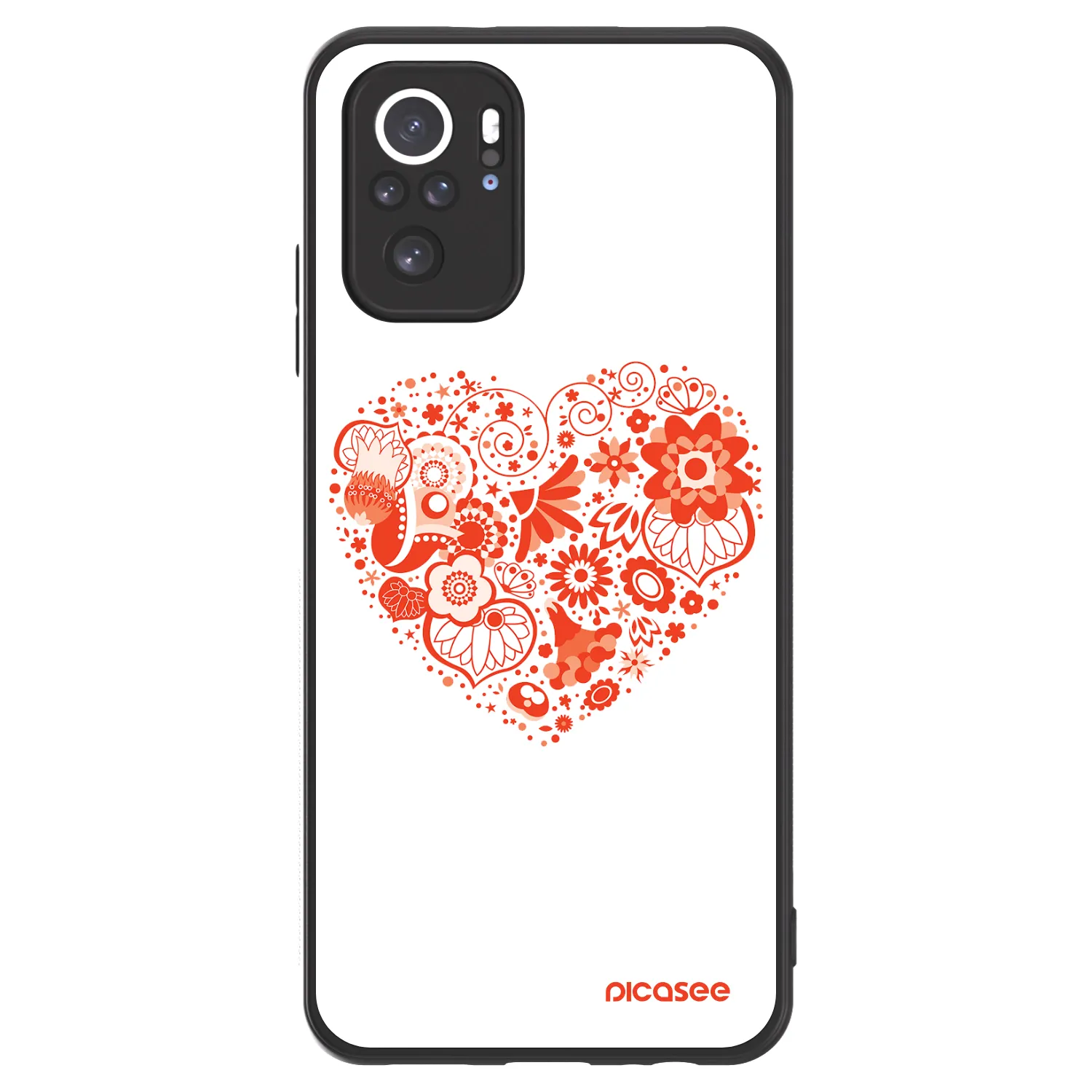 Picasee ULTIMATE CASE für Xiaomi Redmi Note 10S - Großes Herz