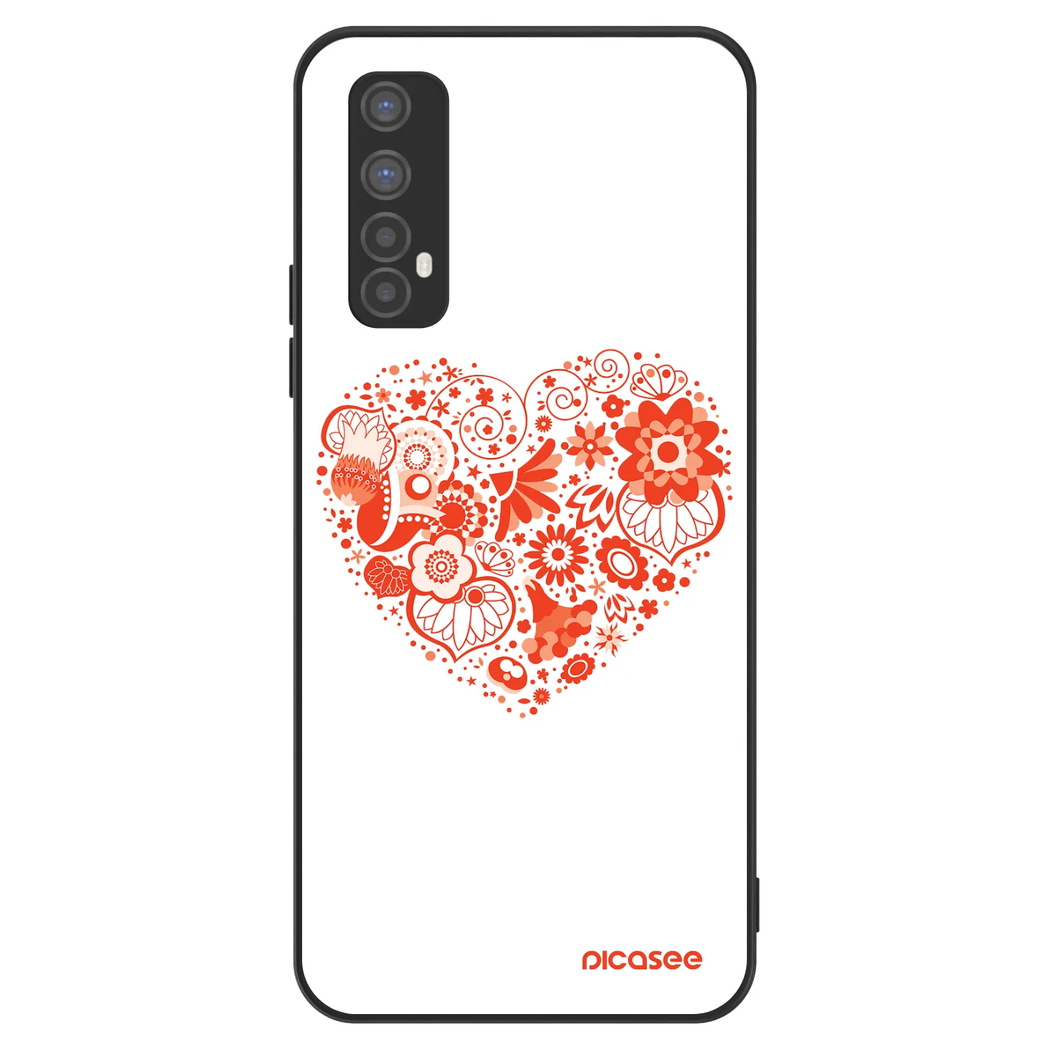 Picasee ULTIMATE CASE für Realme 7 - Großes Herz