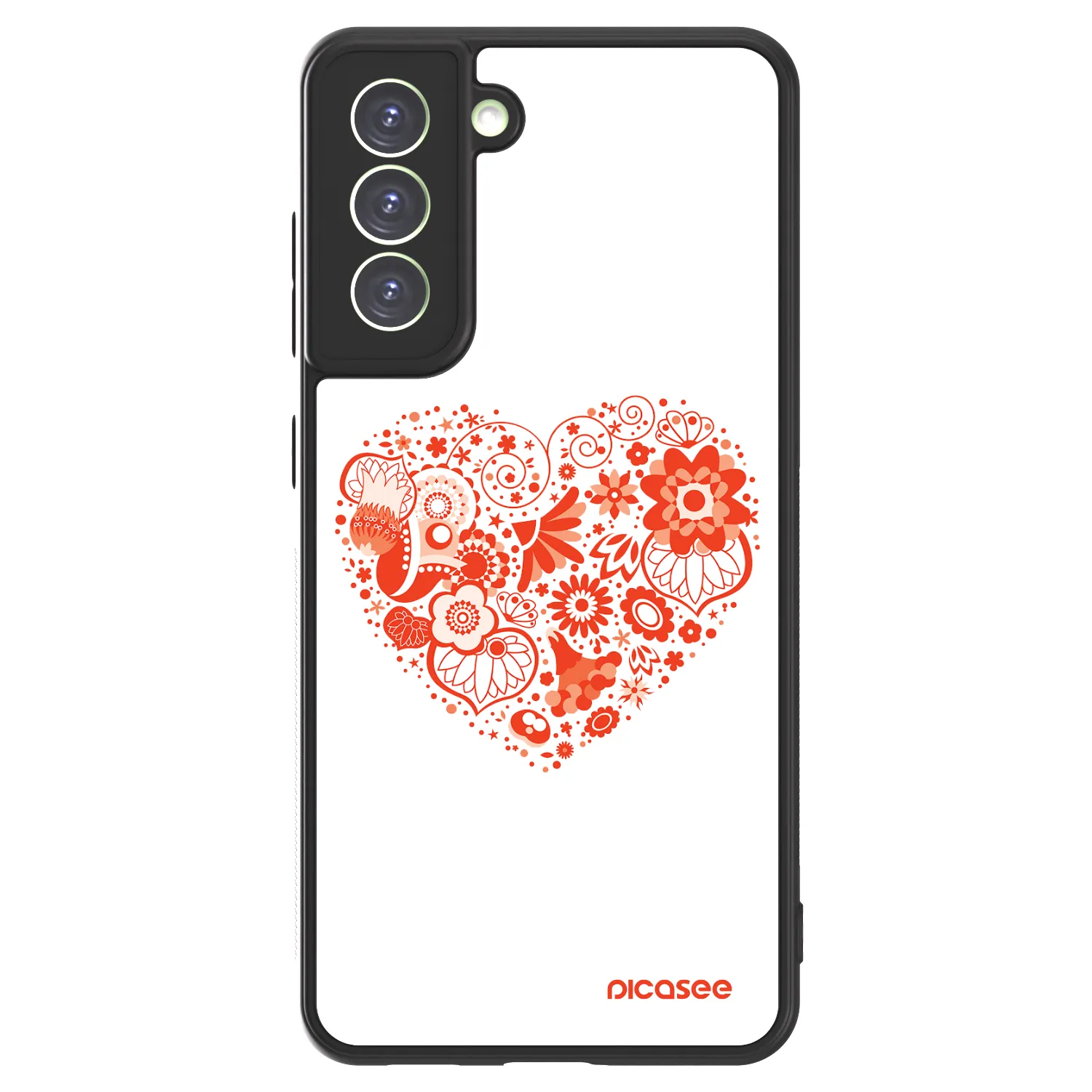 Picasee ULTIMATE CASE für Samsung Galaxy S21 FE 5G - Großes Herz