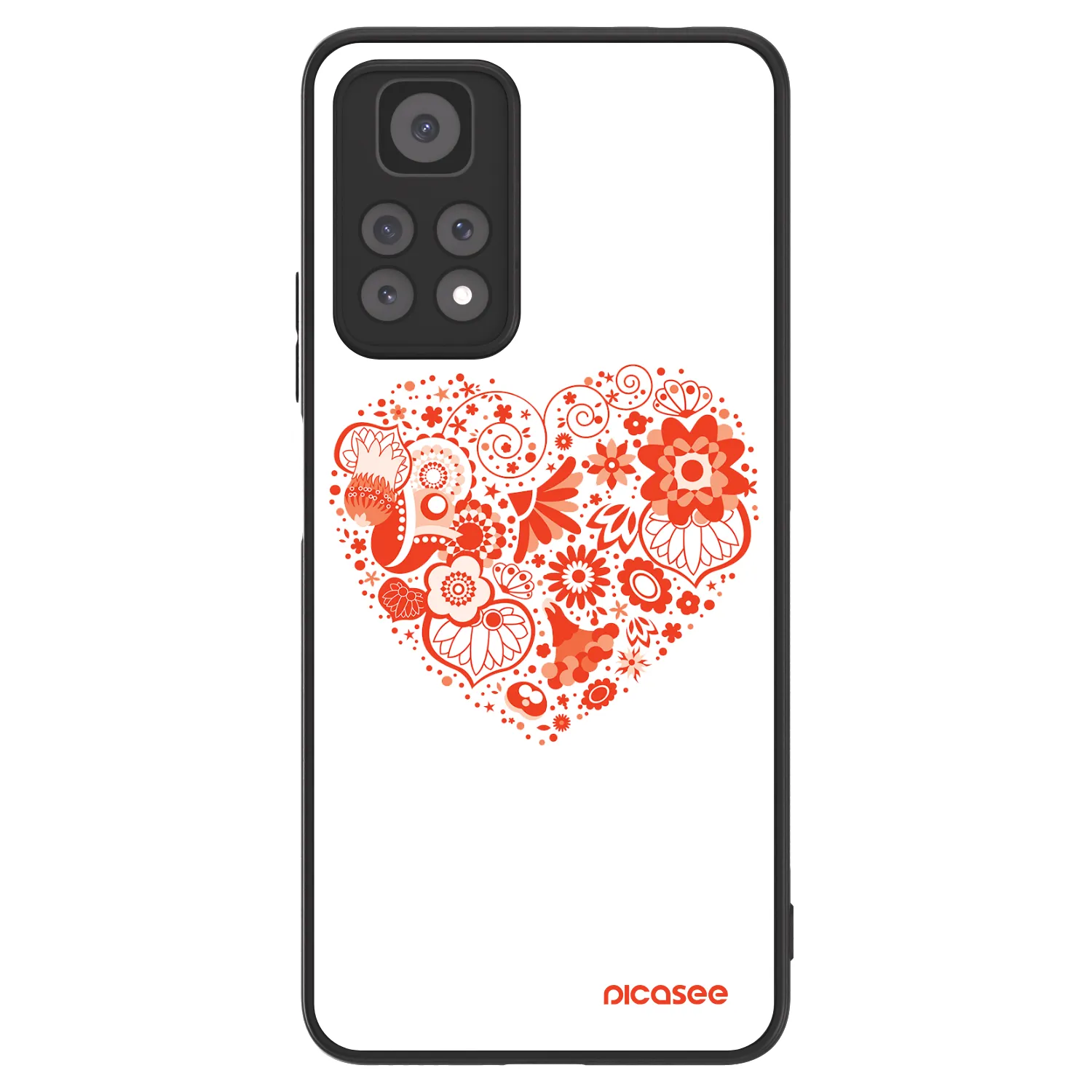 Picasee ULTIMATE CASE für Xiaomi Redmi Note 11 Pro 5G - Großes Herz