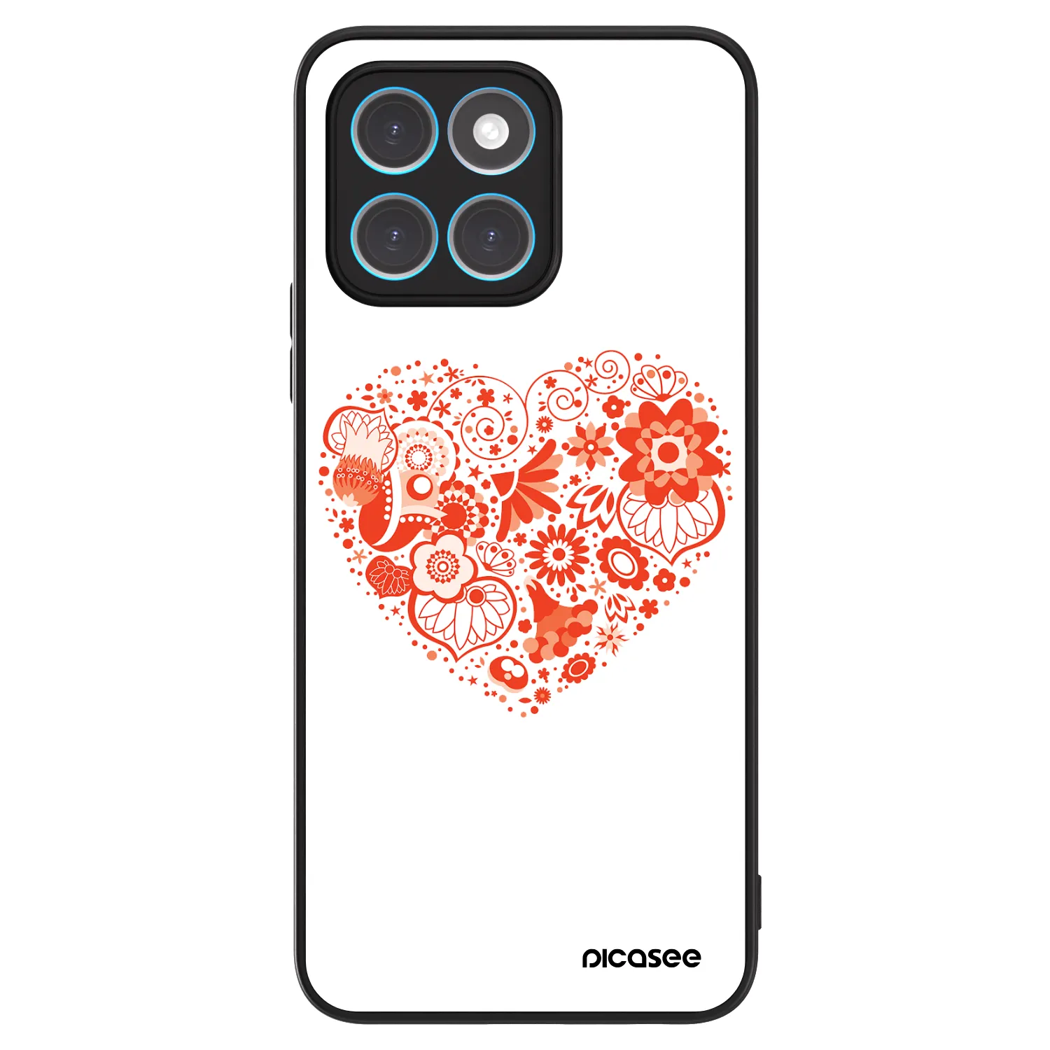 Picasee ULTIMATE CASE für Honor X8 4G - Großes Herz