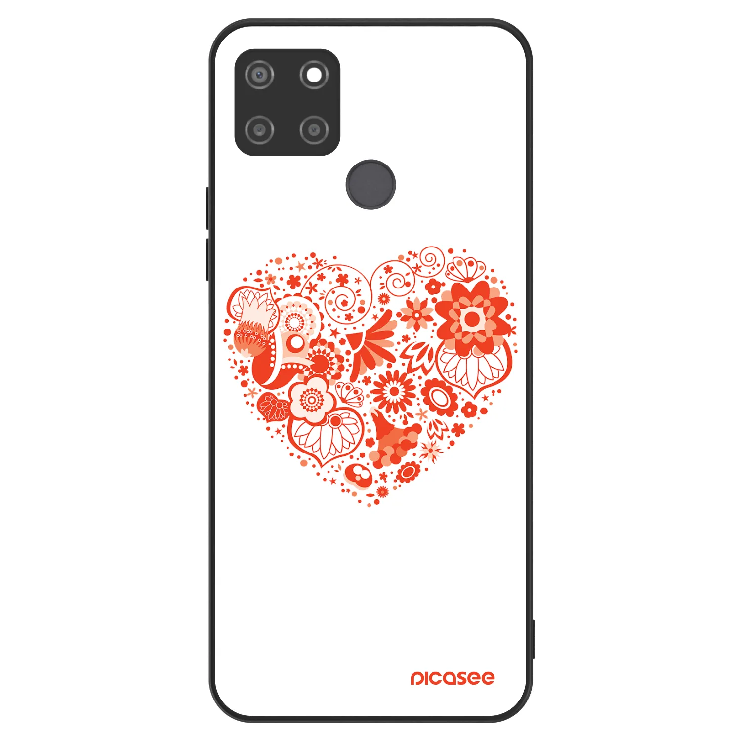 Picasee ULTIMATE CASE für Realme C21Y - Großes Herz