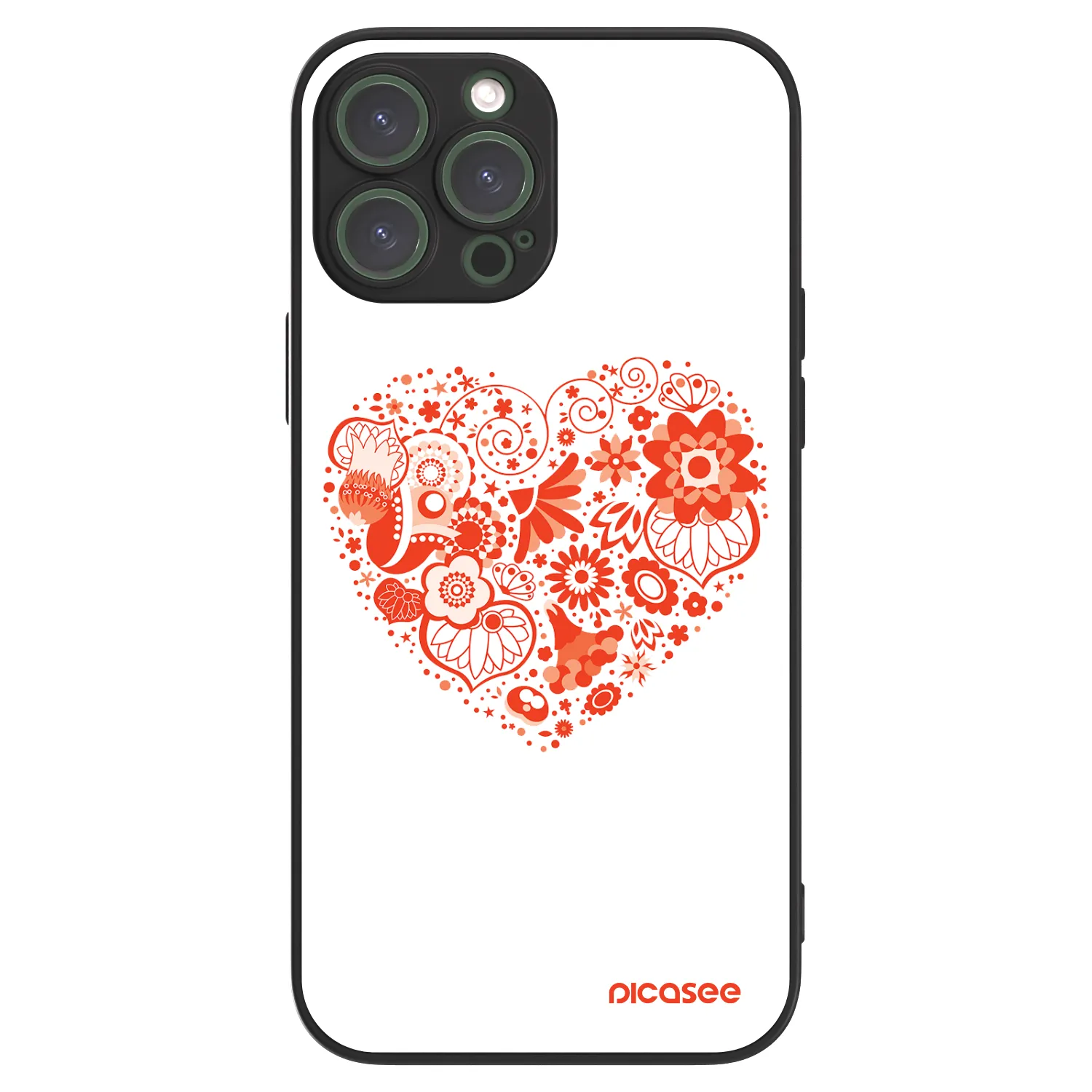Picasee ULTIMATE CASE MagSafe für Apple iPhone 13 Pro Max - Großes Herz