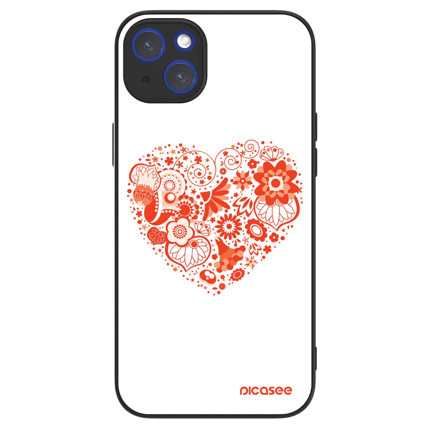 Picasee ULTIMATE CASE MagSafe für Apple iPhone 14 Plus - Großes Herz