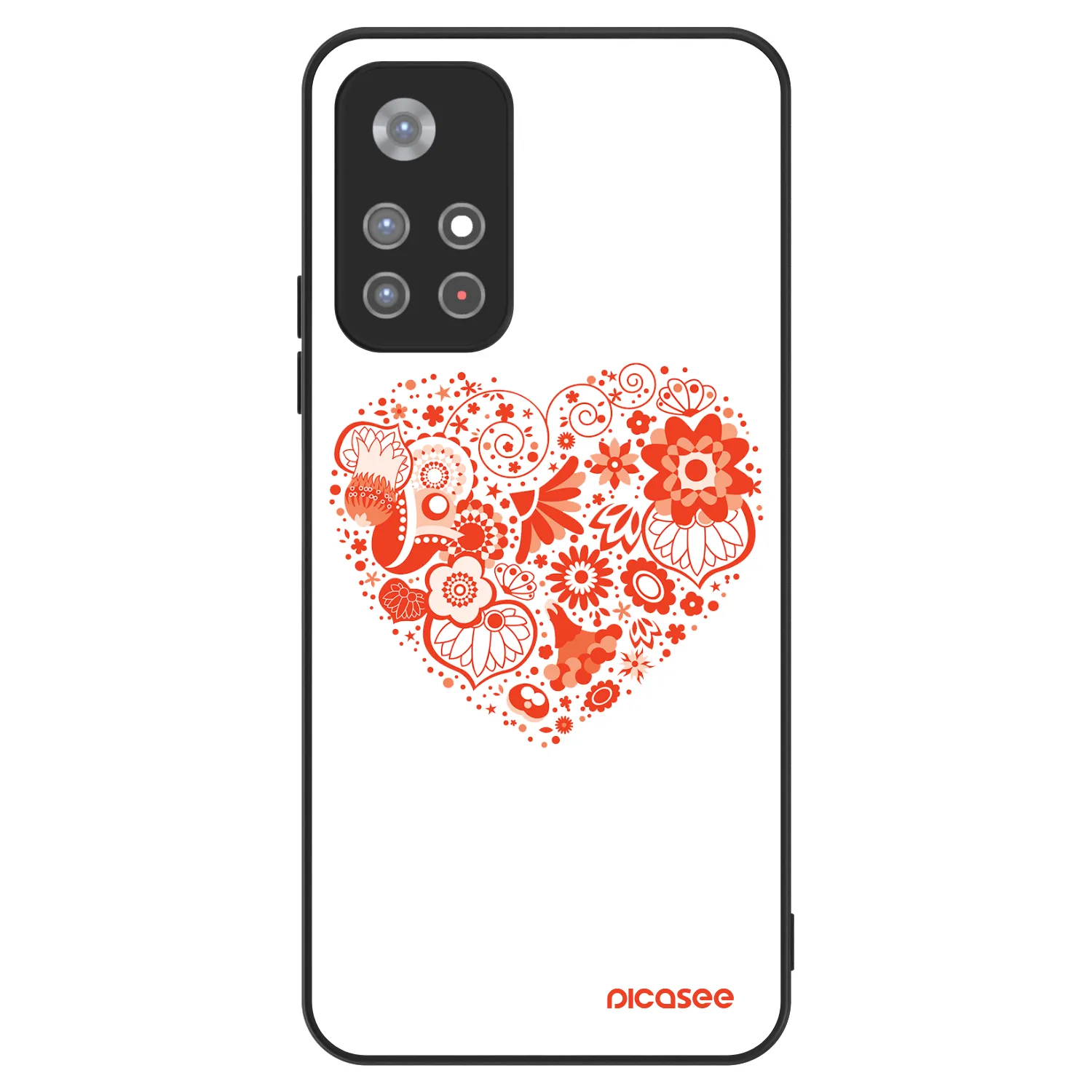 Picasee ULTIMATE CASE für Xiaomi Redmi Note 11S 5G - Großes Herz