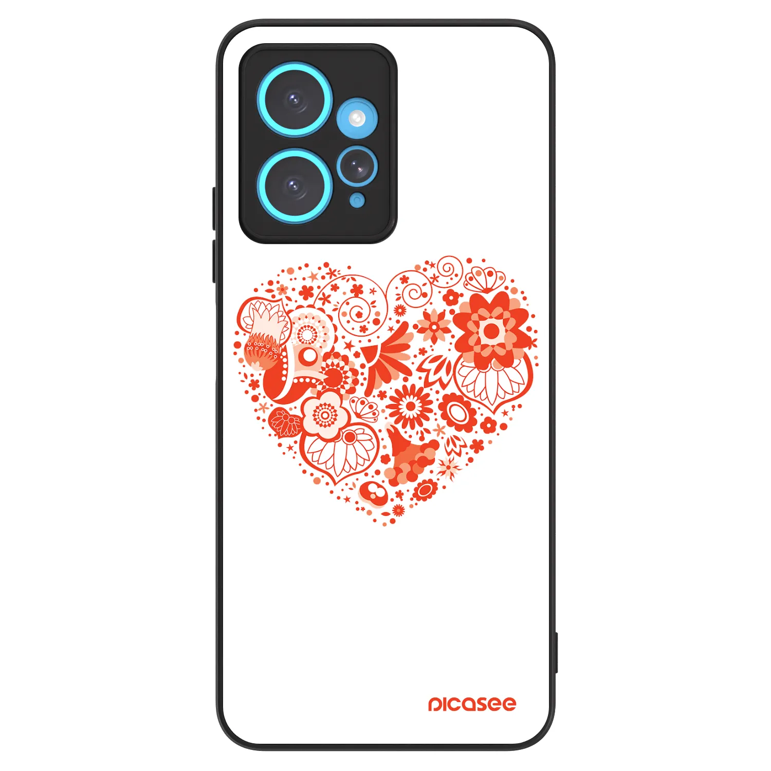 Picasee ULTIMATE CASE für Xiaomi Redmi Note 12 4G - Großes Herz