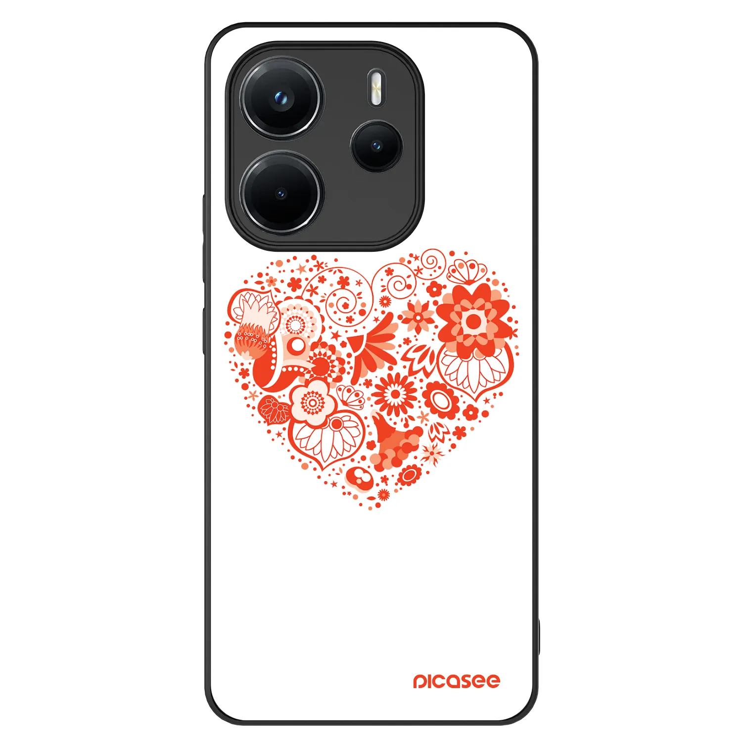 Picasee ULTIMATE CASE für Xiaomi Redmi Note 14 4G - Großes Herz