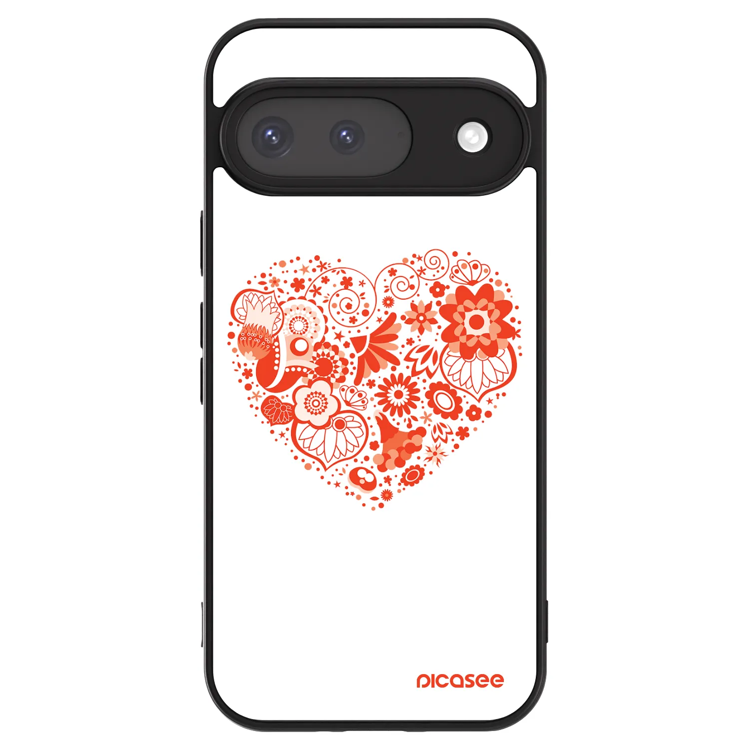 Picasee ULTIMATE CASE für Google Pixel 9 - Großes Herz