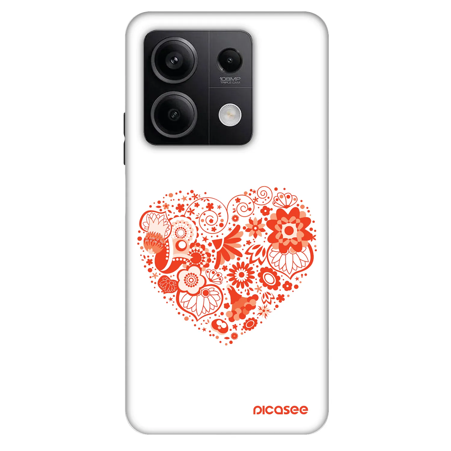 Picasee Fashion Case für Xiaomi Redmi Note 13 5G - Großes Herz