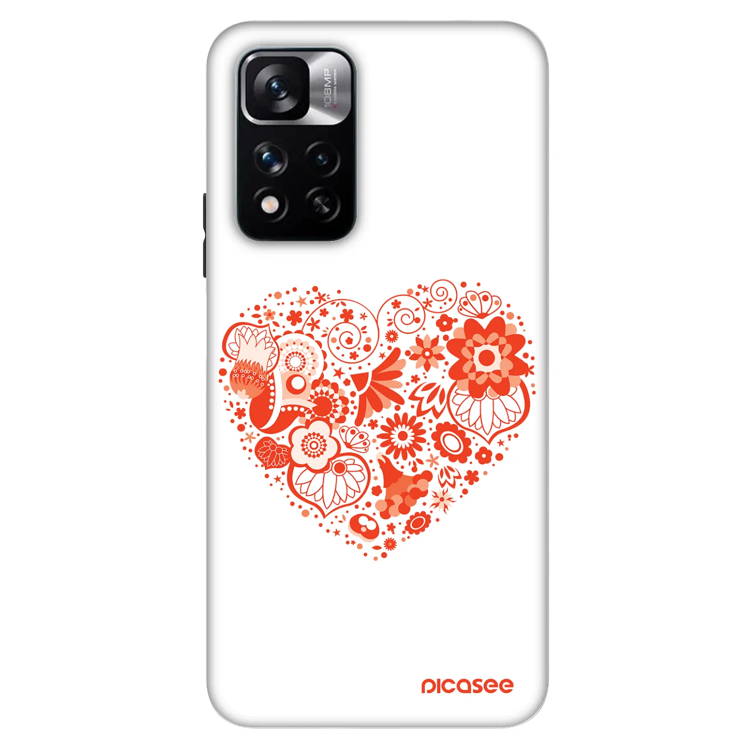 Picasee Fashion Case für Xiaomi Redmi Note 11 Pro - Großes Herz