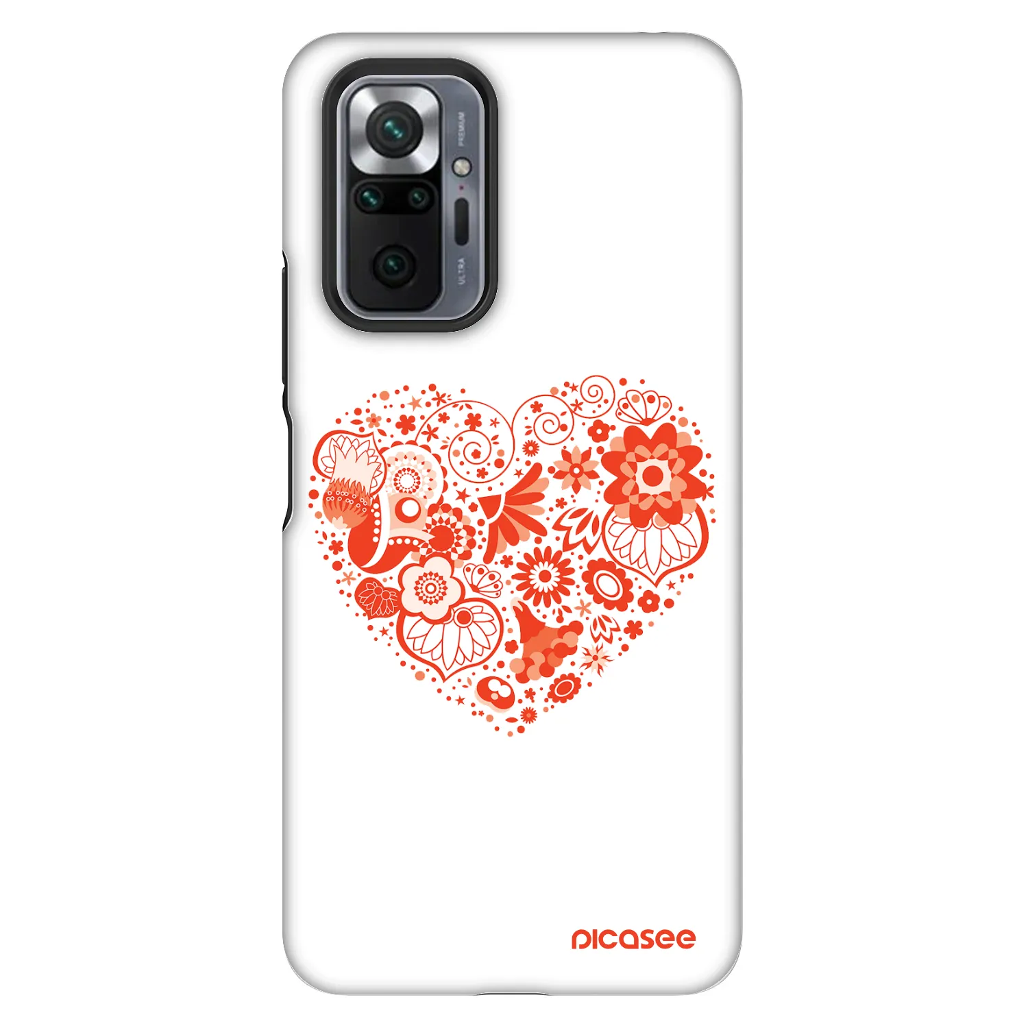 Picasee Fashion Case für Xiaomi Redmi Note 10 Pro - Großes Herz