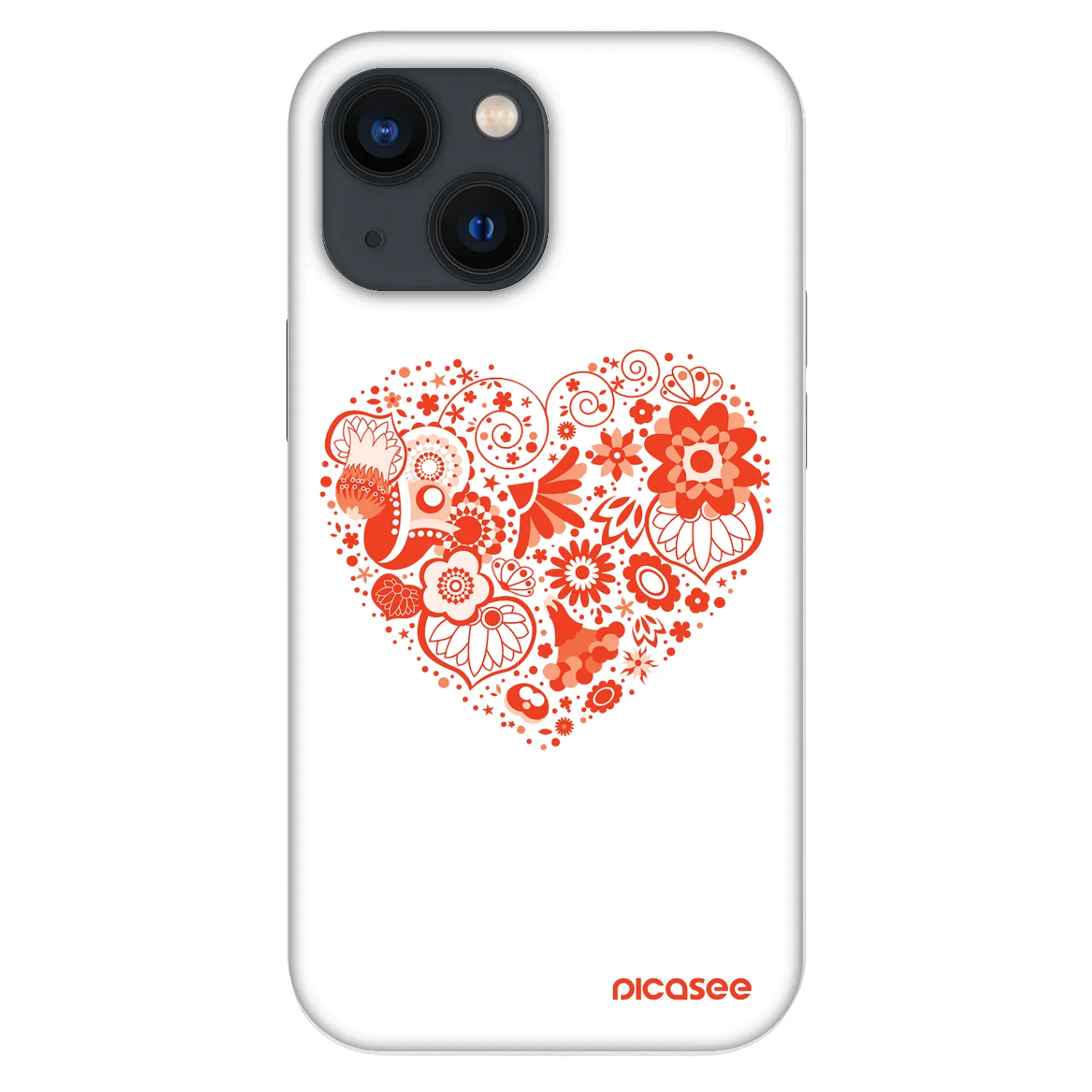Picasee Fashion Case für Apple iPhone 13 mini - Großes Herz