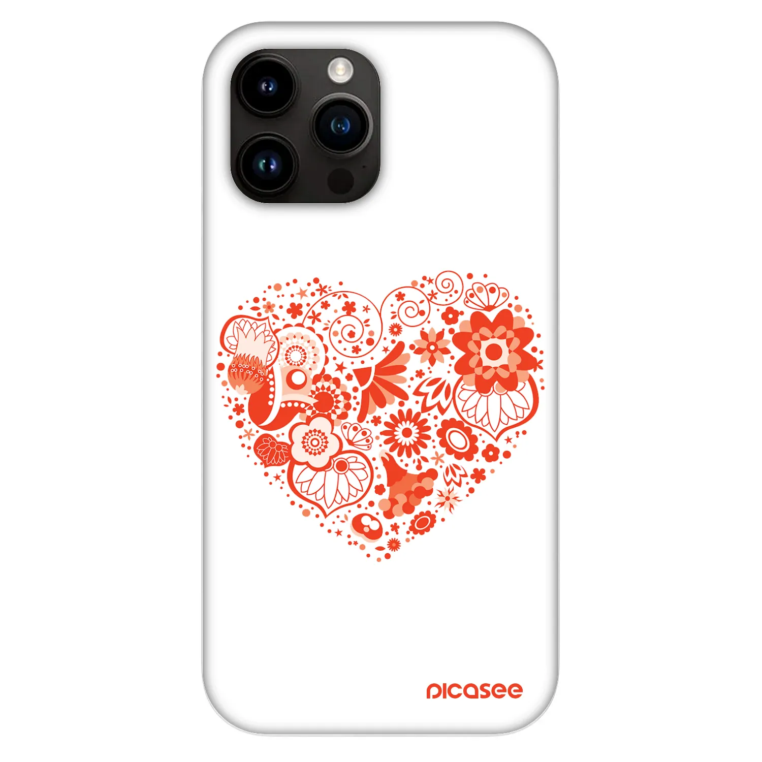 Picasee Fashion Case MagSafe für Apple iPhone 13 Pro Max - Großes Herz