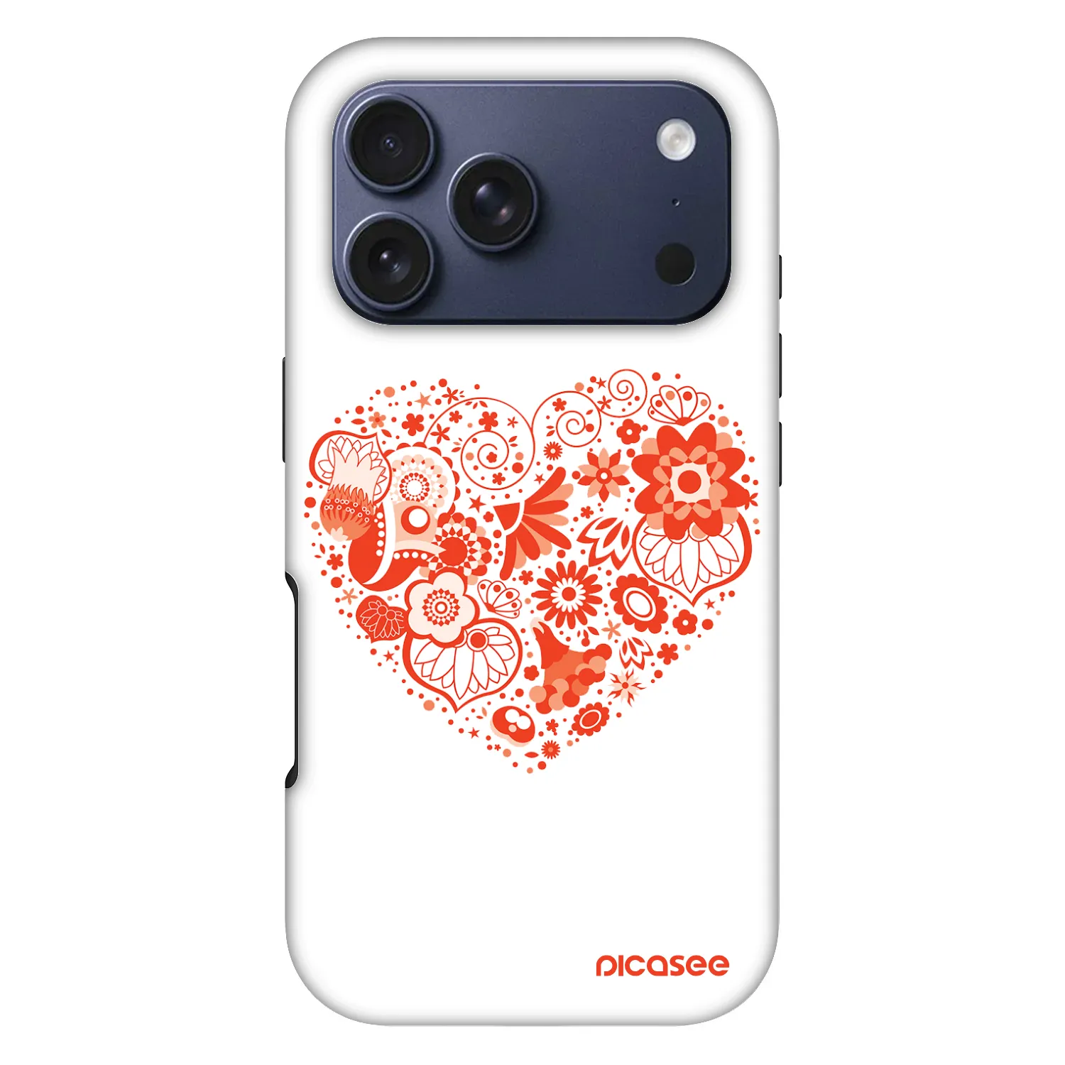 Picasee Fashion Case MagSafe für Apple iPhone 17 Pro - Großes Herz