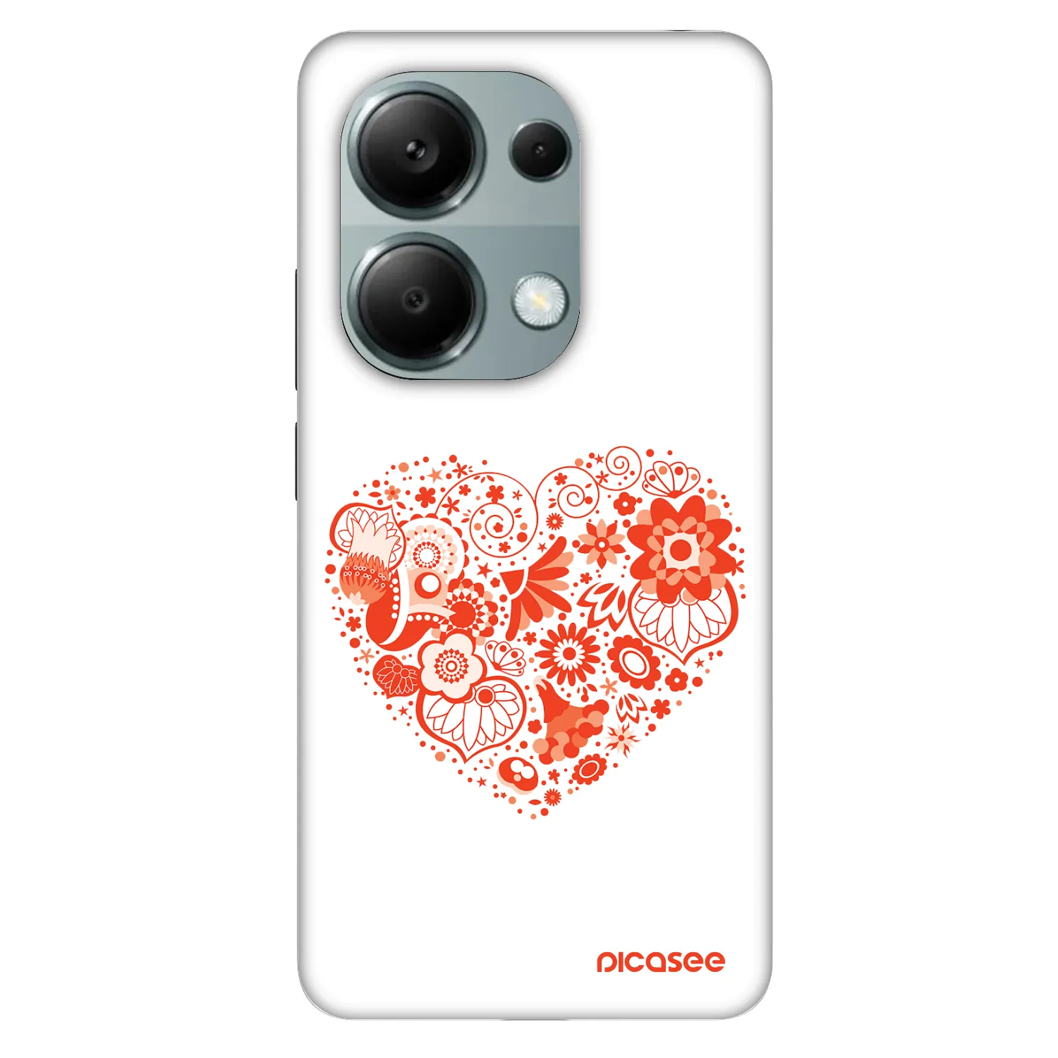 Picasee Fashion Case für Xiaomi Redmi Note 13 Pro 4G - Großes Herz