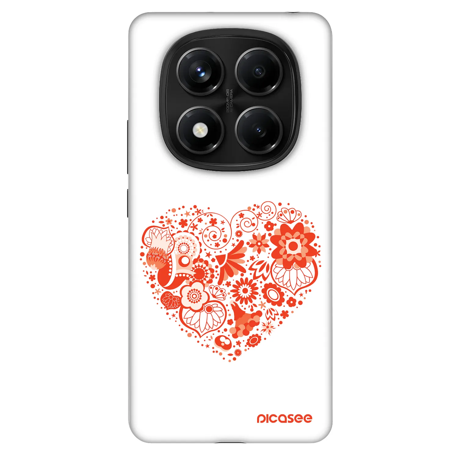 Picasee Fashion Case für Xiaomi Redmi Note 14 Pro 4G - Großes Herz
