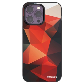 Picasee Apple iPhone 14 Pro Max Hülle - Schwarzes Silikon - Wallpaper 2