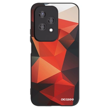 Picasee Honor 200 Lite Hülle - Schwarzes Silikon - Wallpaper 2