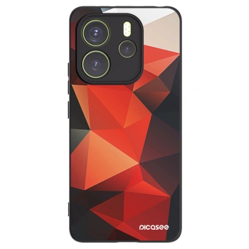 Picasee Xiaomi Redmi Note 14 4G Hülle - Schwarzes Silikon - Wallpaper 2