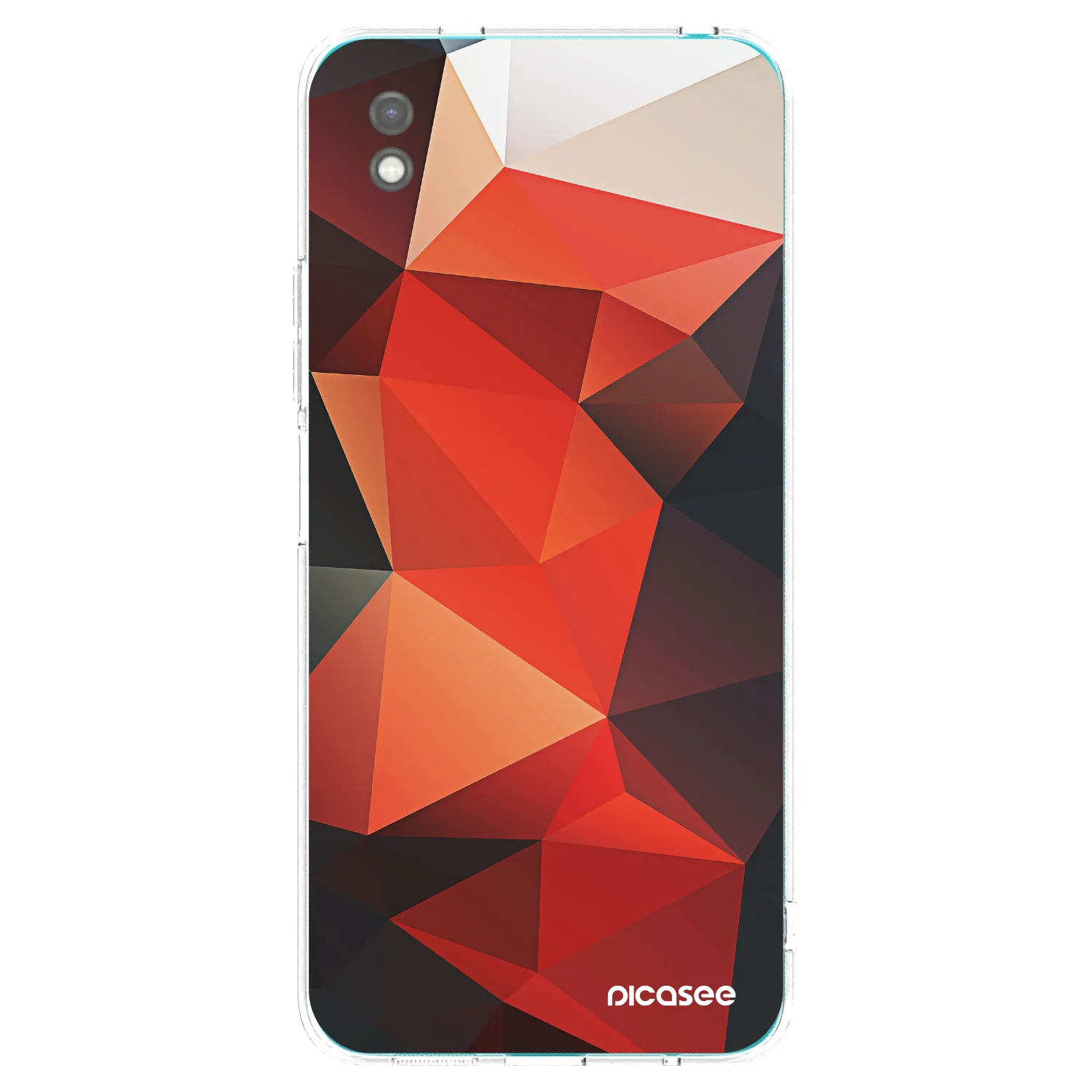 Picasee Xiaomi Redmi 9A Hülle - Schwarzes Silikon - Wallpaper 2