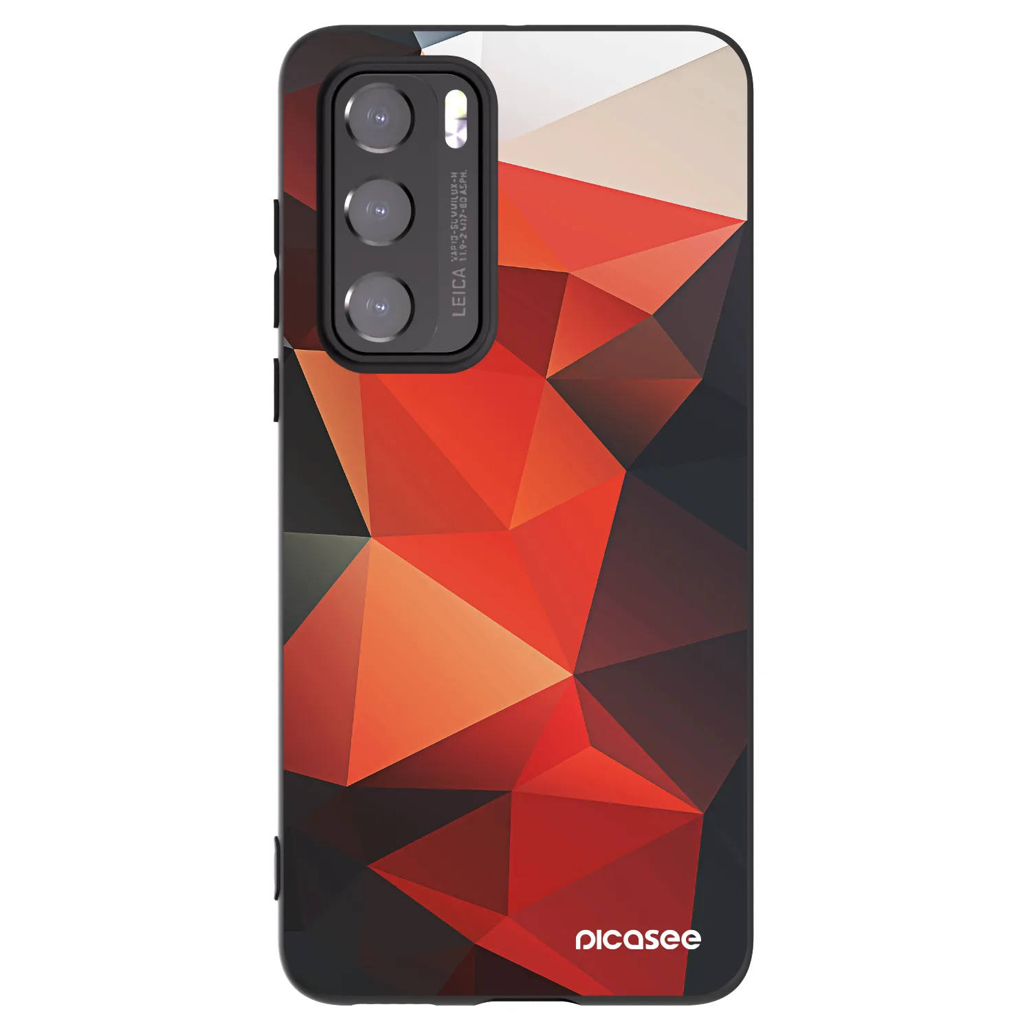 Picasee Huawei P40 Hülle - Schwarzes Silikon - Wallpaper 2